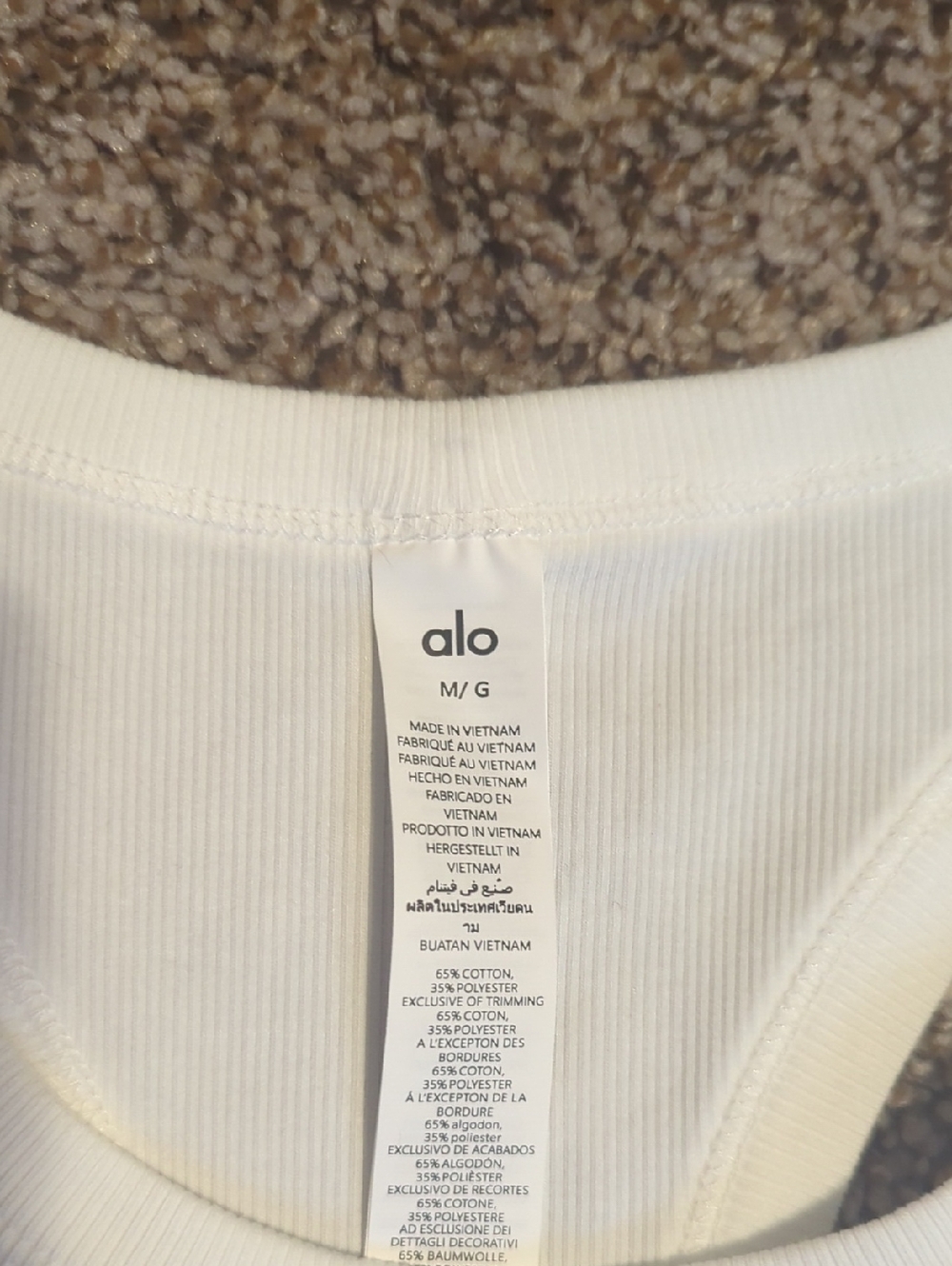 NWT Alo Yoga Aspire Tank Top - Picture 3 of 5